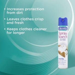 spray on starch for ironing