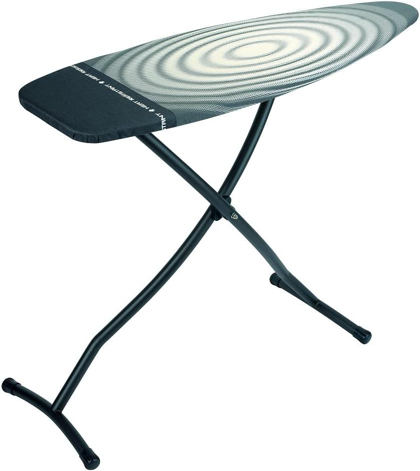 Brabantia 266782 Tital Oval Ironing Board Cover with Parking Zone, L 135 x W 45 cm, Size D